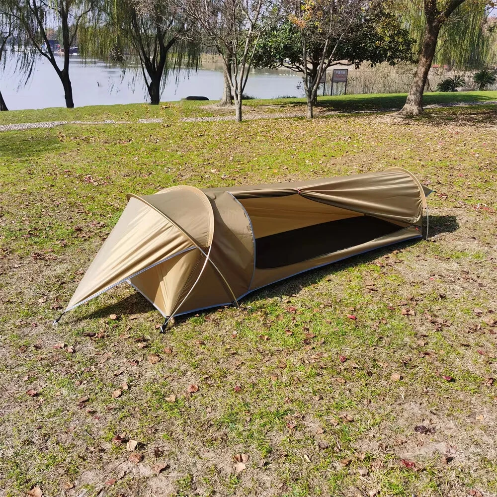 (image for) IPRee Ultralight Waterproof Camping Tent, Tat Single Tent, 210D Oxford Tent, Astronomical, Outdoor Backpacking, Hiking, Fishing
